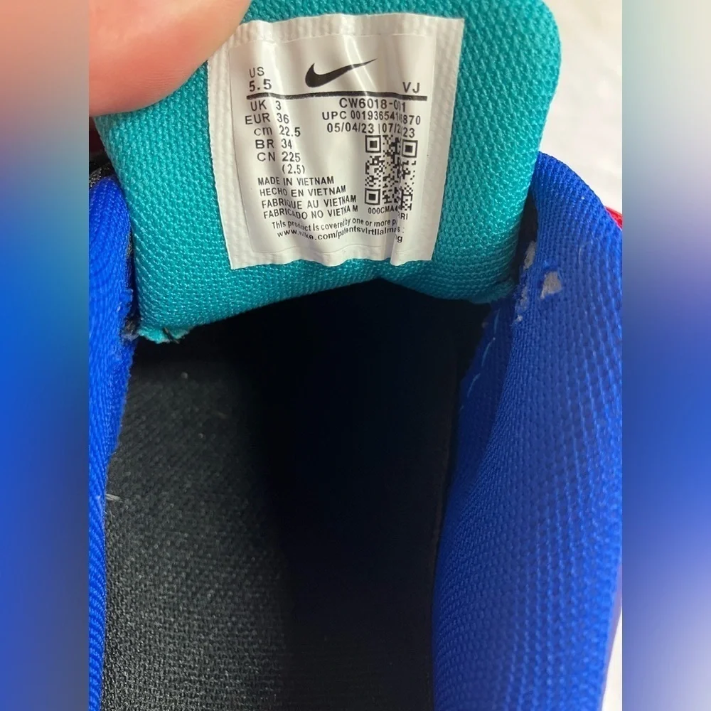 Nike Black and Blue Sneakers for Ultimate Style